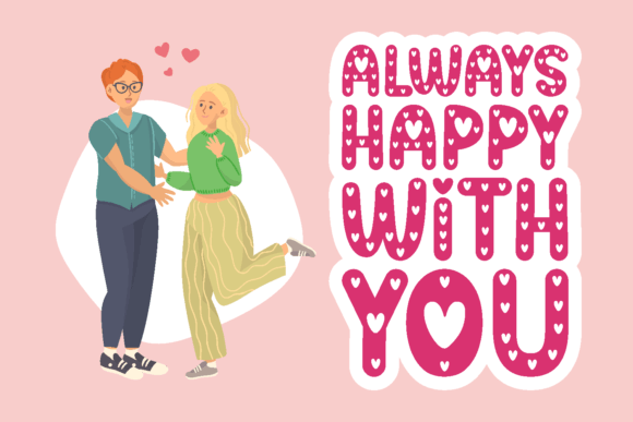 Loves Girls Font preview 3