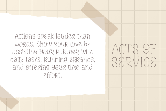 Lovely Wives Font preview 3