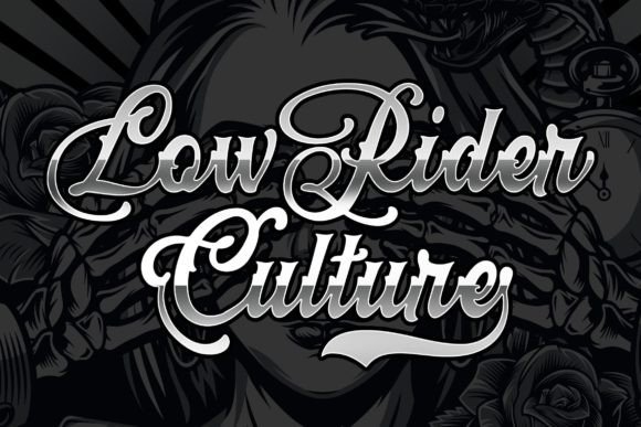 Loyalty Chicano Font preview 4