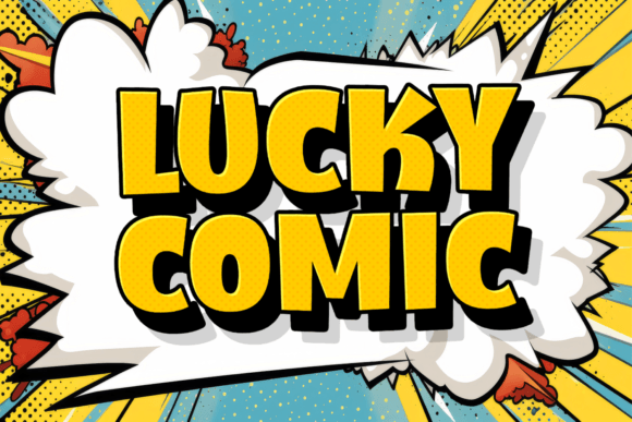 Lucky Comic Font