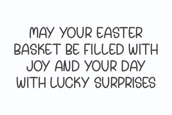 Lucky Easter Font preview 2