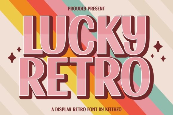 Lucky Retro Font