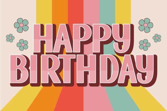 Lucky Retro Font preview 3