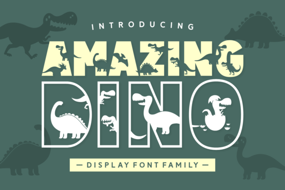 Amazing Dino Font