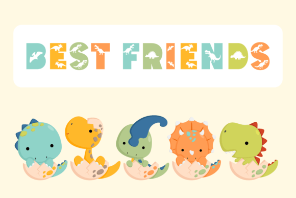 Amazing Dino Font preview 4