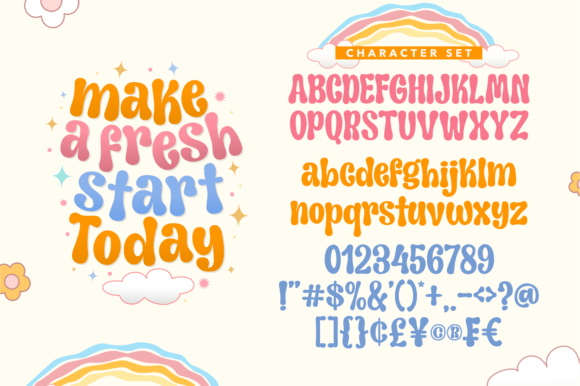 Lucky Sugar Font preview 2