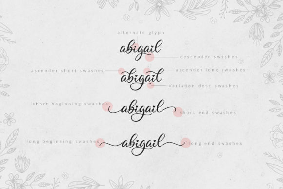 Abigail Font preview 3