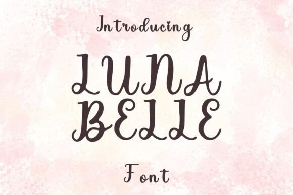 Luna Belle Font