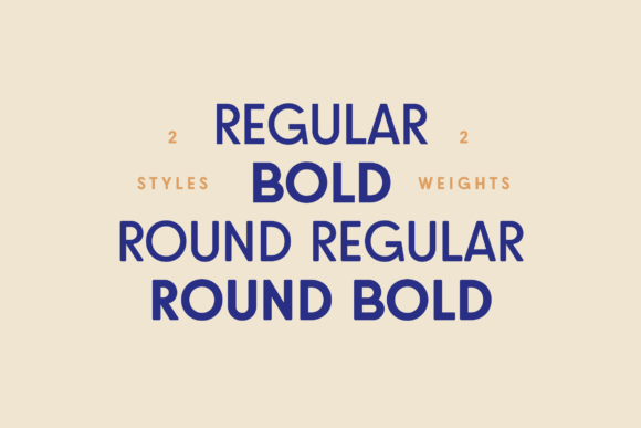 Brosqua Font preview 3