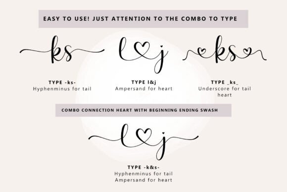 Luna June Font preview 2