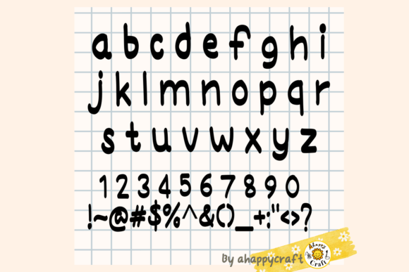 Lunch Break Font preview 2