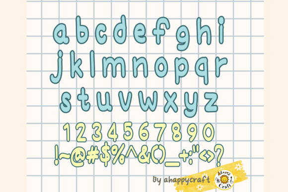 Lunch Break Font preview 3