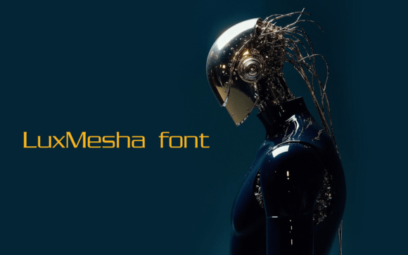 Lux Mesha Font preview 2