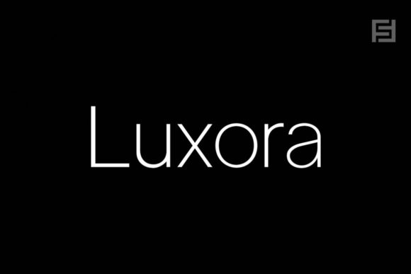 Luxora Font