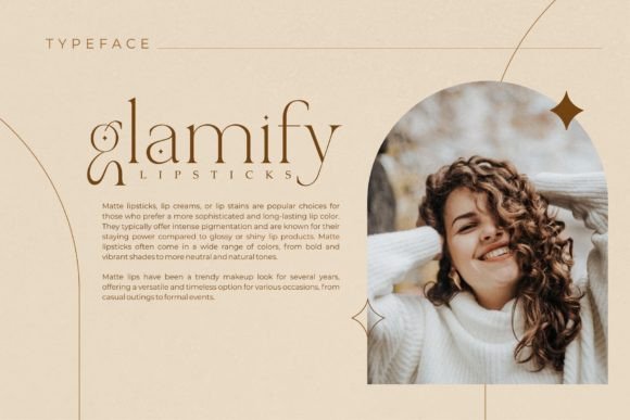 Luxca Font preview 4