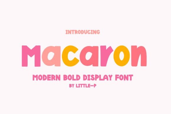 Macaron Font