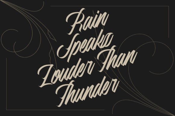 Machira Font preview 3
