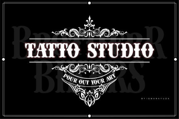 Brother Bikers Font preview 2