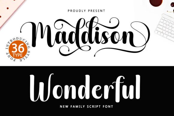 Maddison Wonderful Font