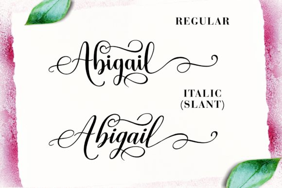 Madelyn Calligraphy Font preview 2