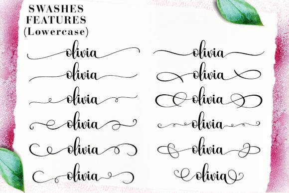 Madelyn Calligraphy Font preview 4
