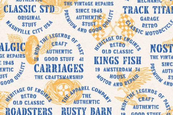 Brother Garage Font preview 2