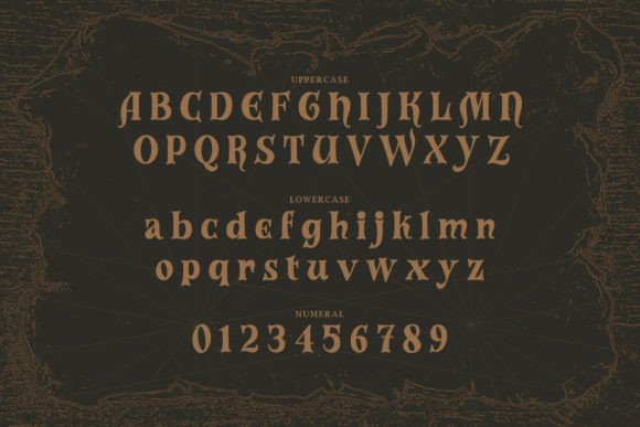 Magellan Font preview 2