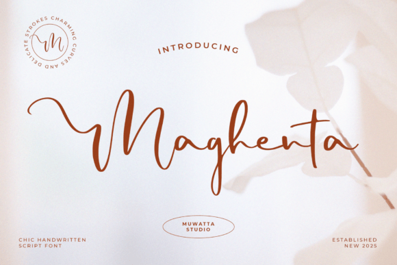 Maghenta Font