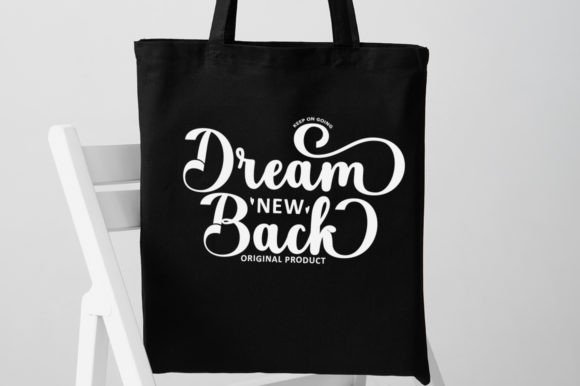 Black Vintage Font preview 3