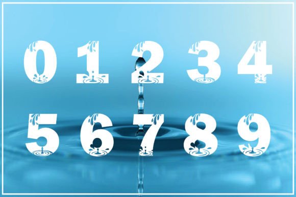 About Water Font preview 5