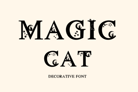Magic Cat Font preview 2