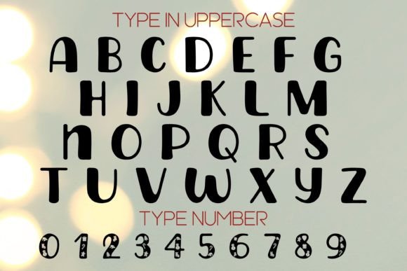 Magic Christmas Font preview 3