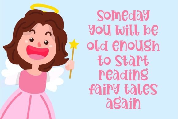 Magic Fairy Font preview 2