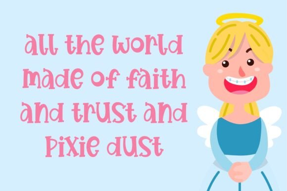 Magic Fairy Font preview 3