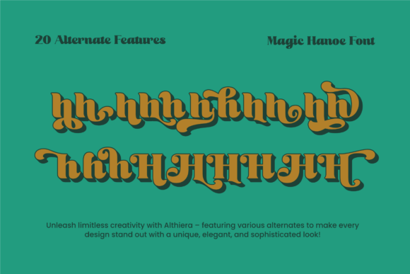 Magic Hanoe Font preview 3