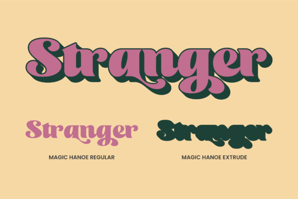Magic Hanoe Font preview 4