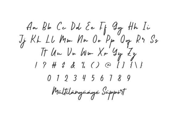 Magic Journey Font preview 3