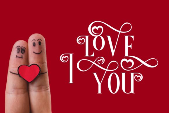 Magic Love Font preview 4