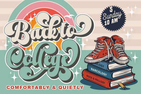 Magic Retro Font preview 2