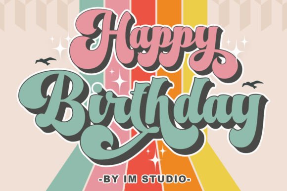Magic Retro Font preview 4