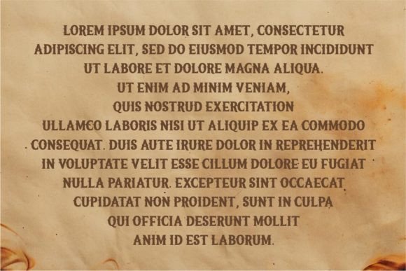 Aleciana Western Font preview 3