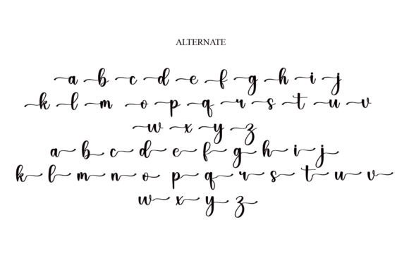 Absolute Font preview 3