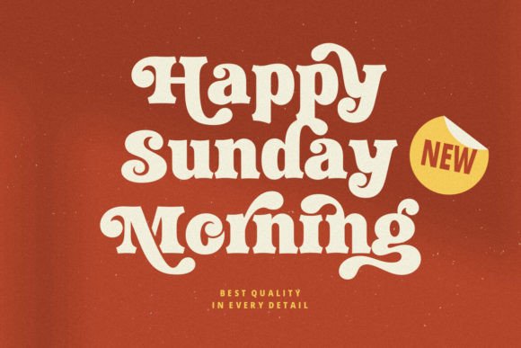 Magic Vintage Font preview 2