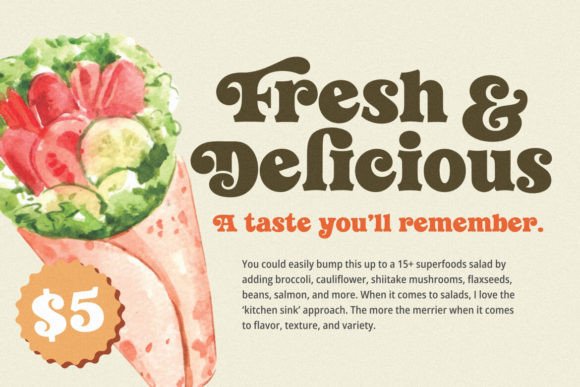 Magic Vintage Font preview 3
