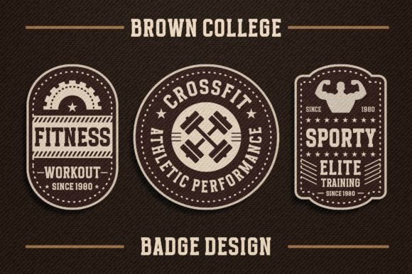 Brown College Font preview 2