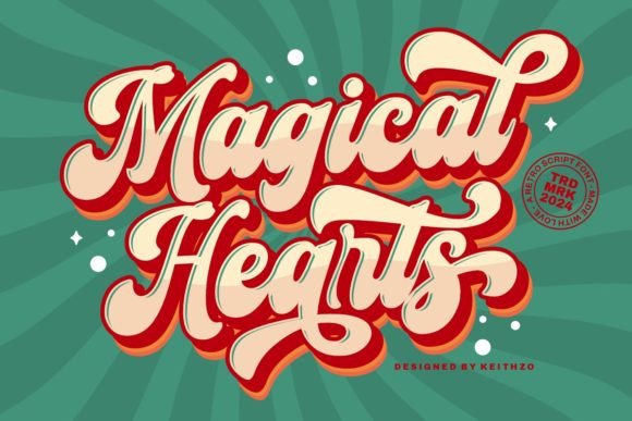 Magical Hearts Font