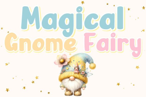 Magical Gnome Fairy Font