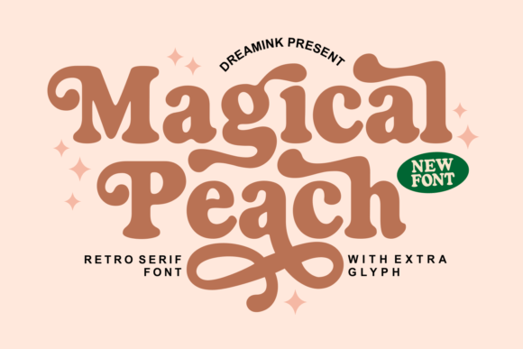 Magical Peach Font