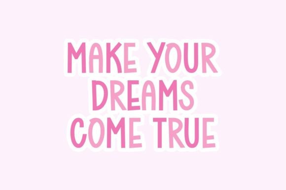 Magical Toddler Font preview 3