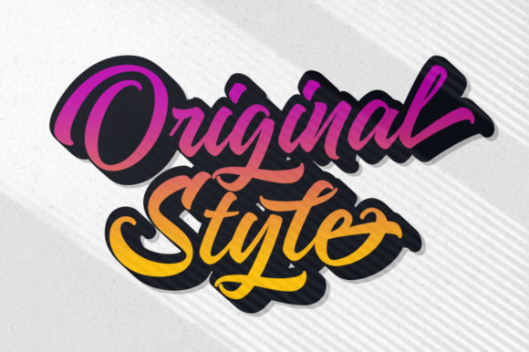Magister Script Font preview 4